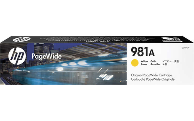 HP 981A Yellow Original PageWide Cartridge