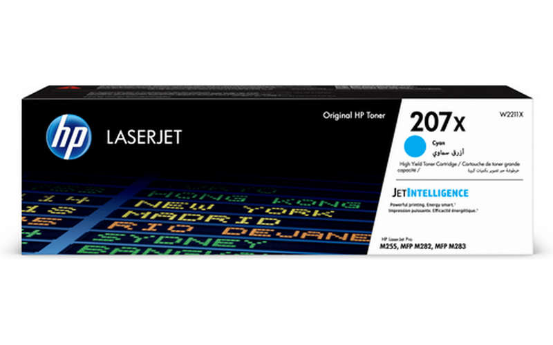 HP 207X High Yield Cyan Original LaserJet Toner Cartridge