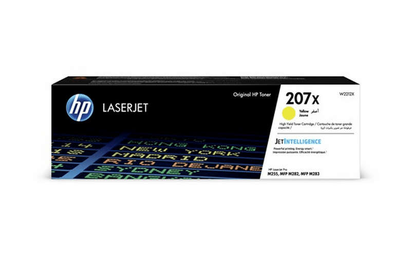 HP 207X High Yield Yellow Original LaserJet Toner Cartridge