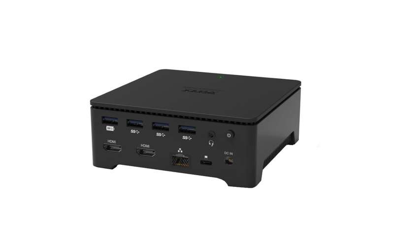 Port USB Type-C and Type-A Docking Station 2xHDMI-1x4k-1x1080p
