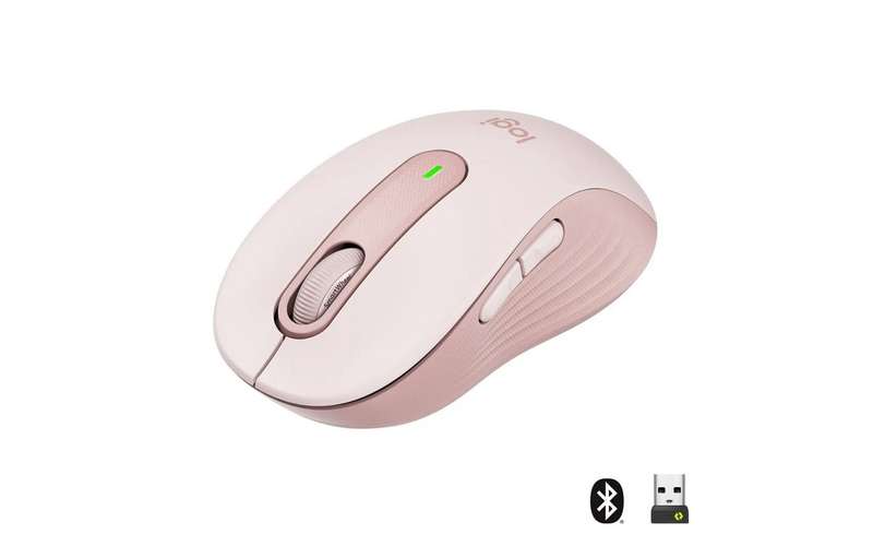 Logitech Signature M650 Wireless Mouse - Pink