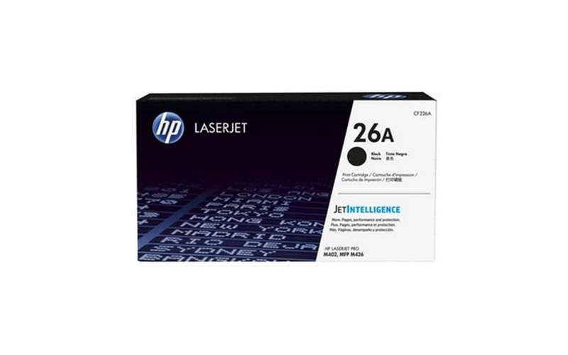 HP 26A Black Original LaserJet Toner Cartridge