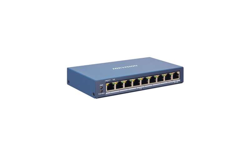 Hikvision 8 Port Fast Ethernet Smart POE Switch