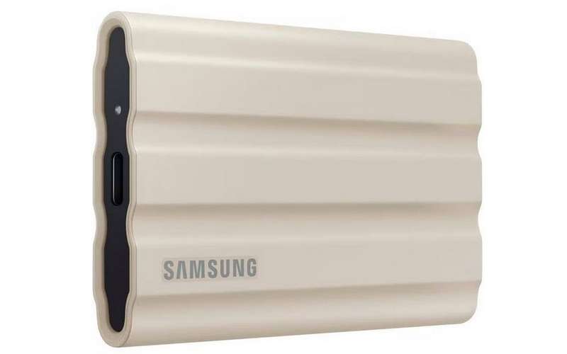 Samsung T7 Shield Beige 1TB USB 3.2 Portable SSD