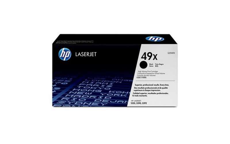 HP 49X High Yield Black Original LaserJet Toner Cartridge