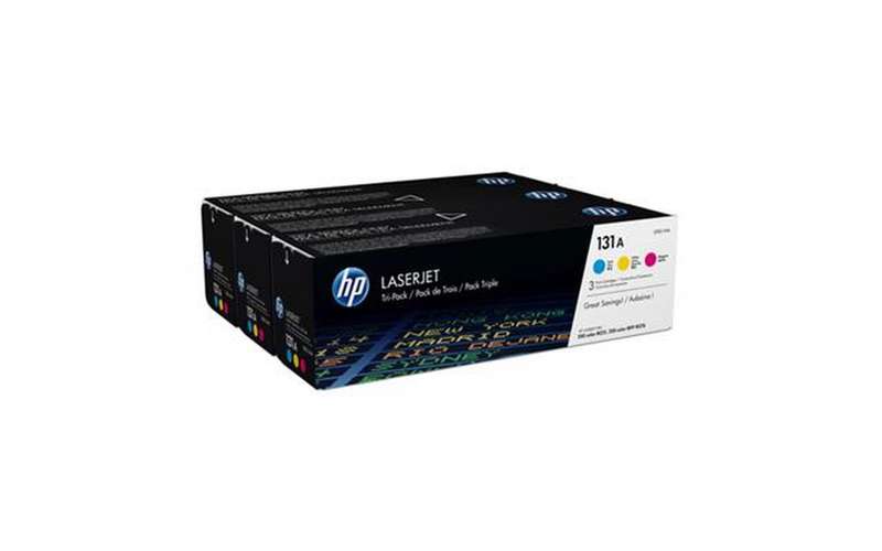 HP 131A Colour Laserjet 3 Pack (Magenta, Cyan and Yellow) Original Laserjet Toner Cartridge