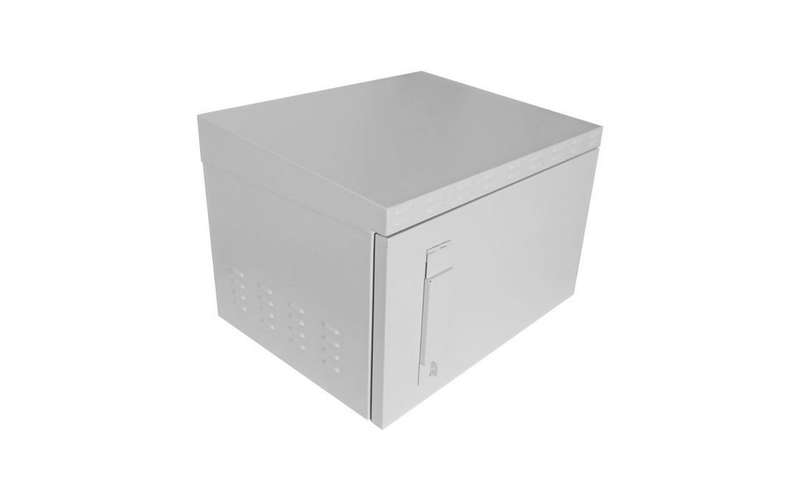 Scoop 6U 450mm Deep Outdoor Cabinet with 2 fans