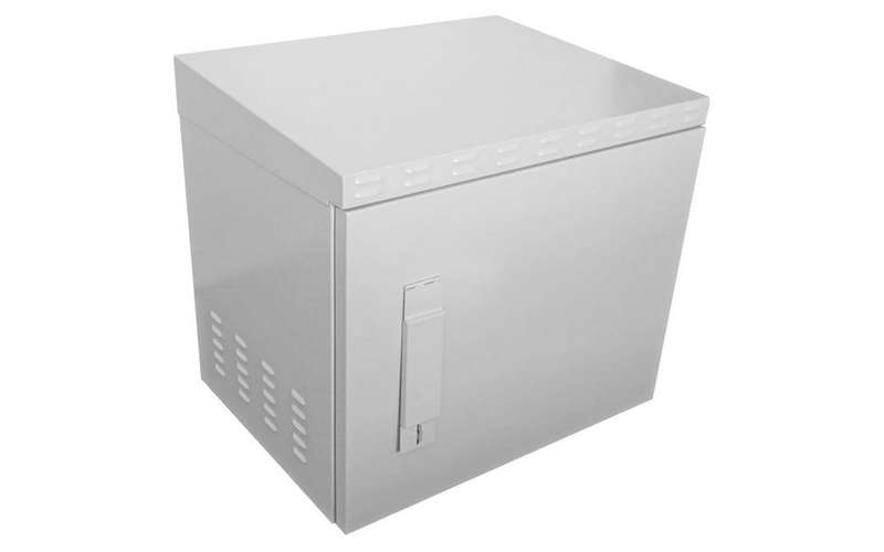 Scoop 9U 450mm Deep Outdoor Cabinet with 2 fans