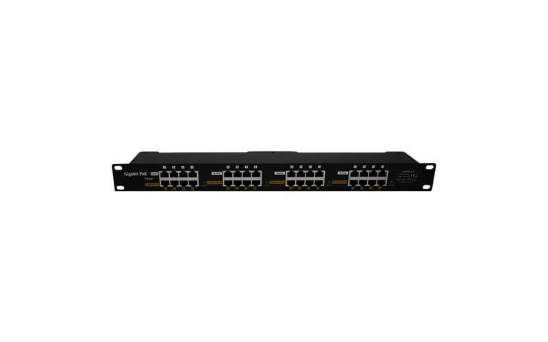 Scoop 16 Port Gigabit Passive PoE Injector