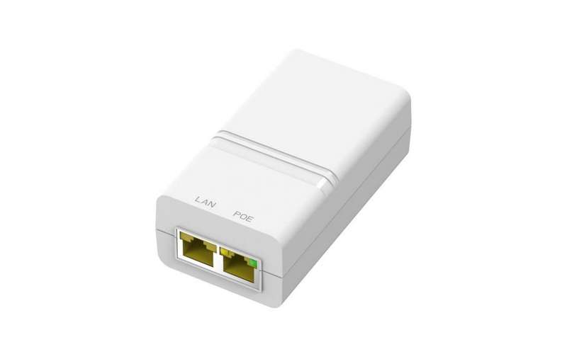 Procet Gigabit 52V 30W PoE Adapter with No Cable