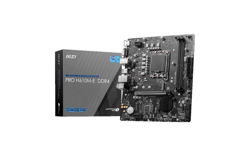 MSI LGA1700 H610M-E Pro DDR4 Motherboard