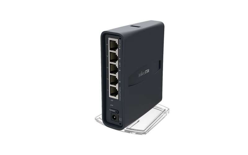 MikroTik hAP ac Lite Tower 5 Port Ethernet 750Mbps WiFi 5 Router