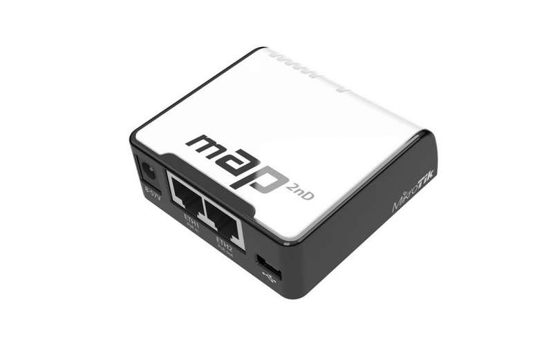 MikroTik mAP 2.4GHz  1.2dBi USB PoE WiFi AP