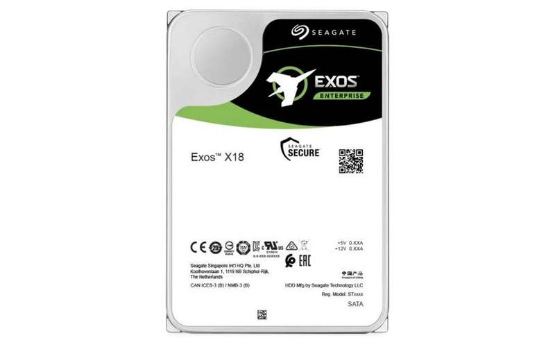 Seagate Exos X18 12TB 3.5" HDD