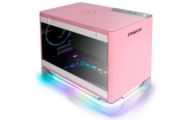 InWin A1 Prime Mini-ITX Tower Black/White/Pink 750W
