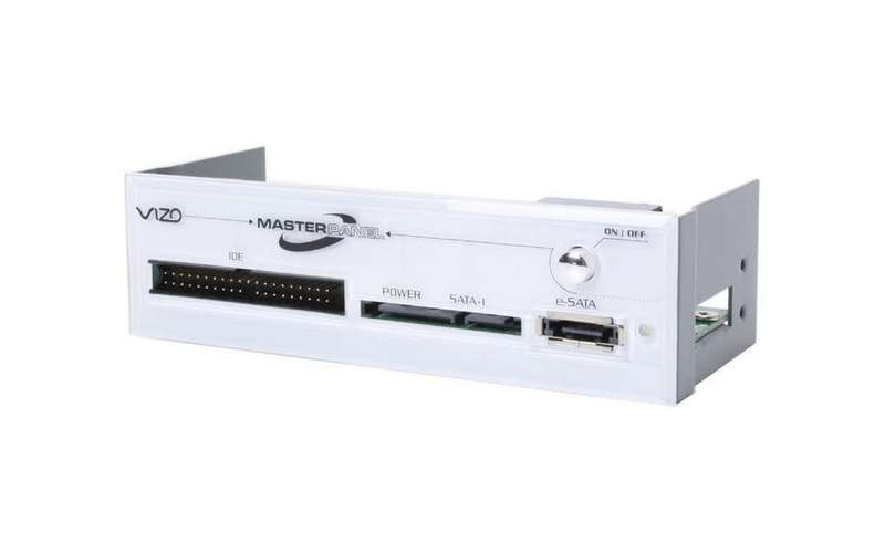 Vizo Master Panel MTP-101-WH 5.25'' Drive Bay Panel - White