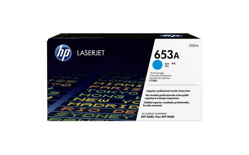 HP 653A Cyan Toner Cartridge