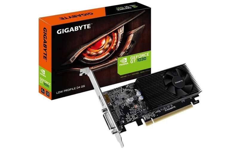 Gigabyte GT1030 Low Profile D4 2GB