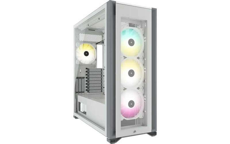 Corsair iCUE 7000X RGB Tempered Glass Full-Tower ATX PC Case  White