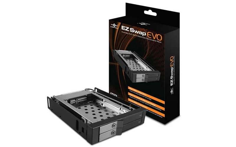 Vantec MRK-225S6 Dual Bay SATA HDD/SDD Rack
