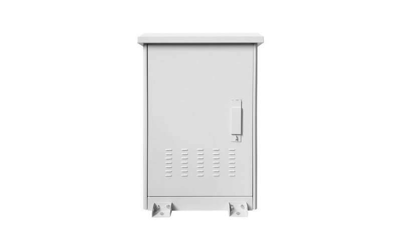 Scoop 18U 600mm Deep Outdoor Cabinet with 2 fans