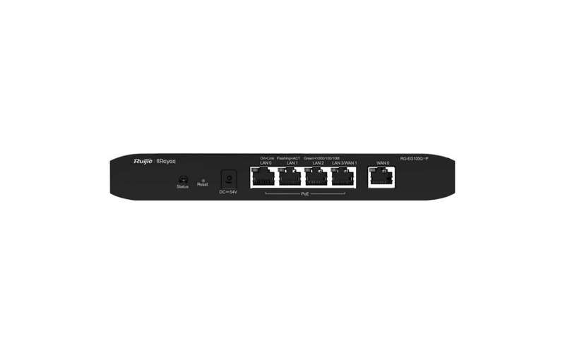 Reyee 5 Port Gigabit 2 WAN 4 PoE 54W Cloud Router