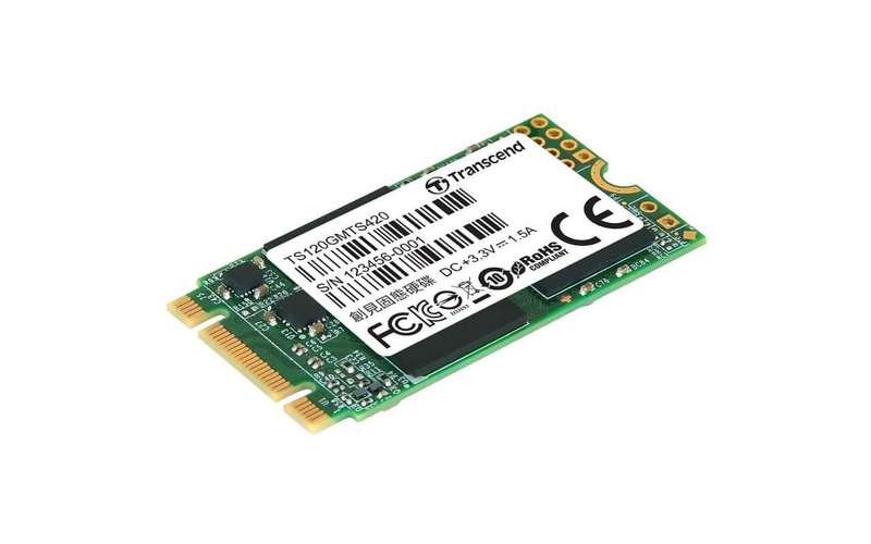 TRANSCEND 1 TB MTS425S M.2 SATA 3 2242 SSD - CACHELESS TLC