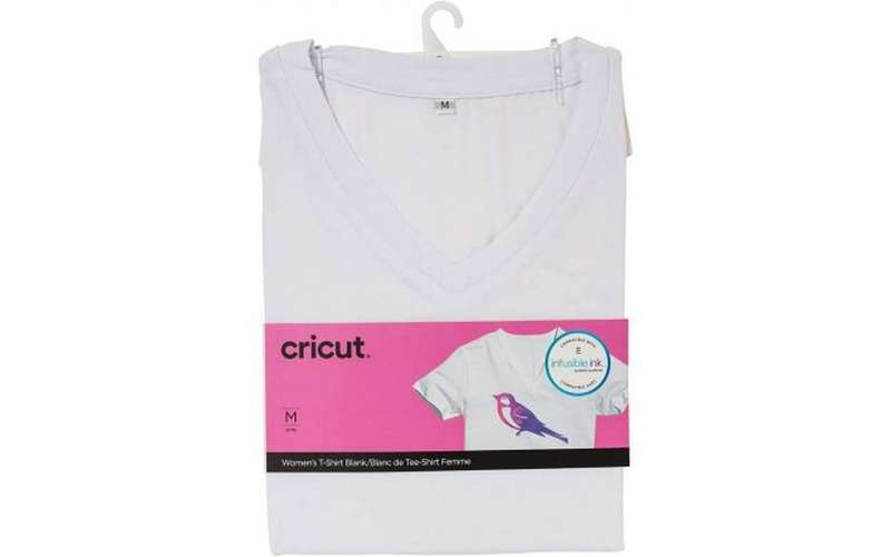 Cricut Infusible Ink Women's White T-Shirt (M)