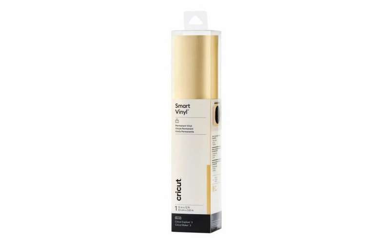 Cricut Smart Vinyl Permanent 33X366Cm 1 Sheet (Shimmer Gold)