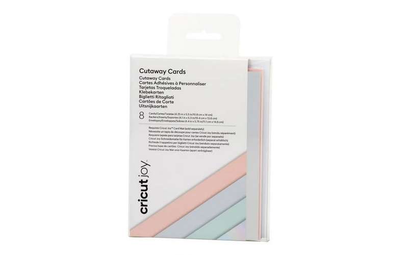 Cricut Joy Cut Away Card Pastel Sampler