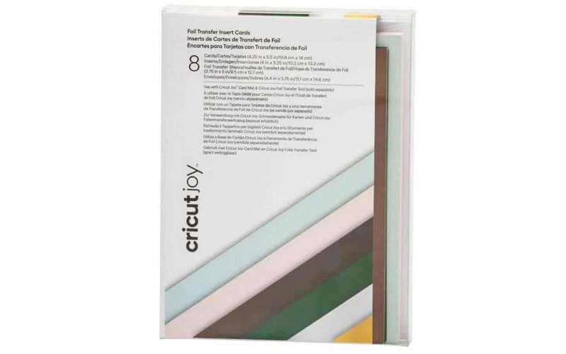 Cricut Insert Cards Foil Forest R20 8-Pack