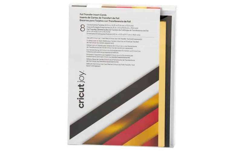 Cricut Insert Cards Foil Royal Flush R30 8-Pack