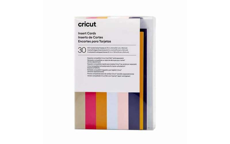 Cricut Insert Cards Sensei R40 30-Pack