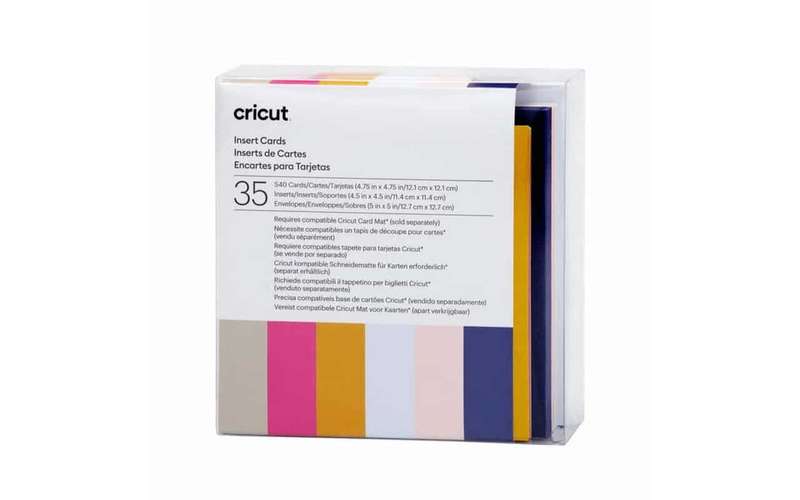 Cricut Insert Cards Sensei S40 35-Pack