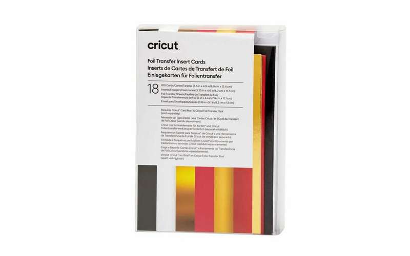 Cricut Insert Cards Foil Royal Flush R10 18-Pack