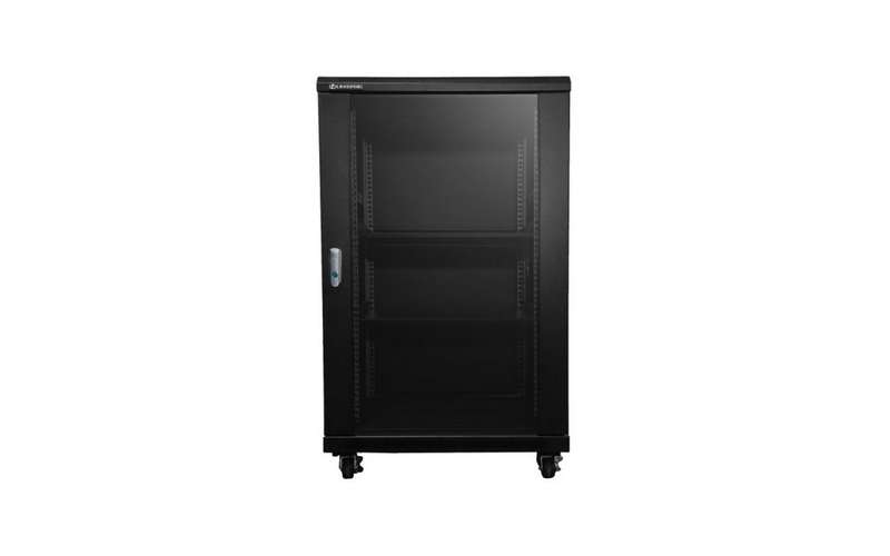 Linkbasic 18U 600 Deep Cabinet 2 Fans &amp; 2 Shelves