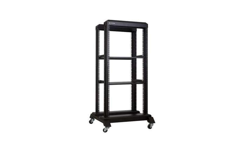 Linkbasic 22U 600 Deep Open Rack &amp; 2 Shelves