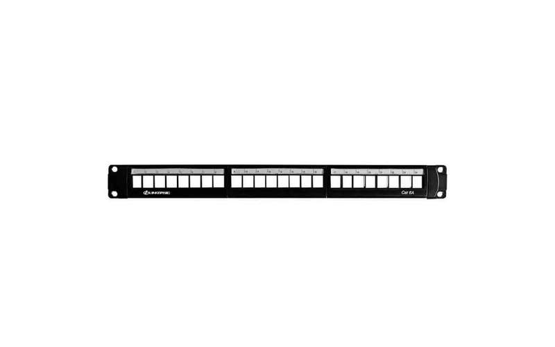 Linkbasic 24 Port Cat6a Rack Mount Patch Panel