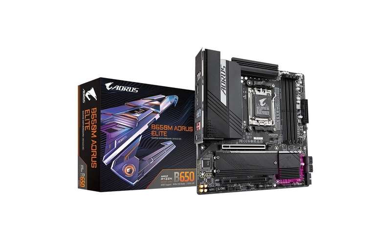 Gigabyte B650M Aorus Elite ATX AM5 Micro ATX Motherboard