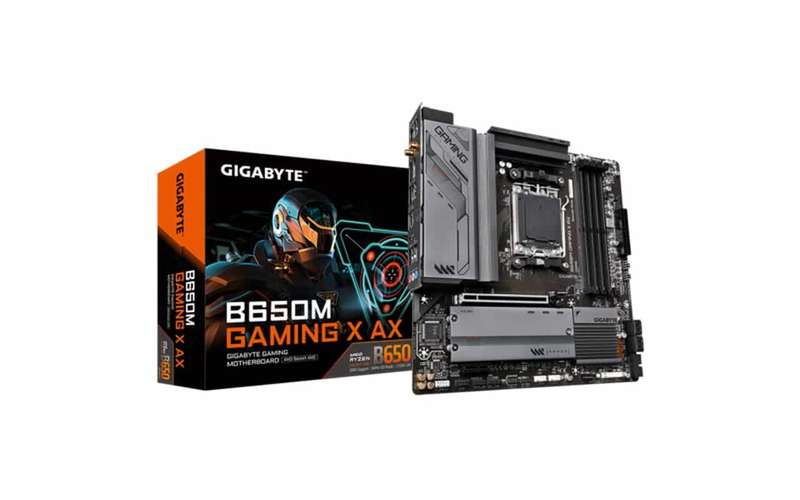 Gigabyte B650M Gaming X AX ATX AM5 Micro ATX Motherboard
