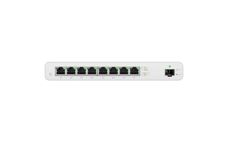 Ubiquiti UISP Router 8 Port Gigabit PoE 110W 1SFP
