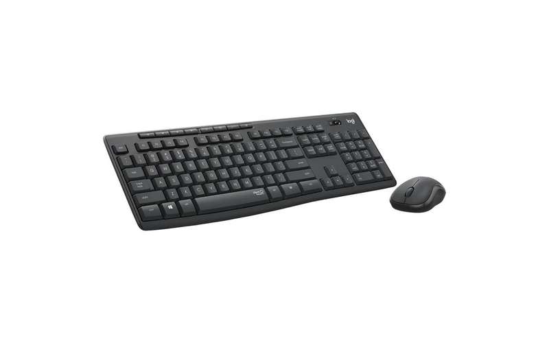 Logitech MK295 Wireless Silent Mouse &amp; Keyboard Combo - Black