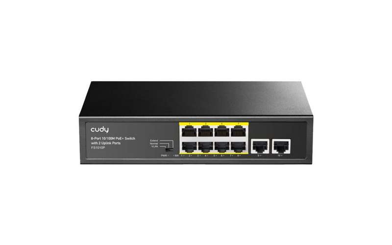 Cudy 10 Port with 8 Port PoE 115W Switch