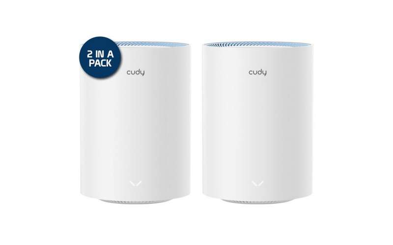 Cudy Dual Band WiFi 5 1200Mbps Fast Ethernet Mesh 2 Pack