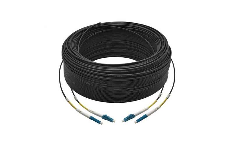 Scoop Fibre Outdoor Uplink Cable 90M LC-LC UPC 2Core