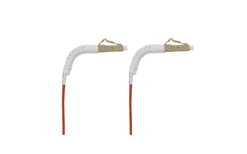 Scoop Fibre Flylead LC-LC MM 1M with Flex Boot