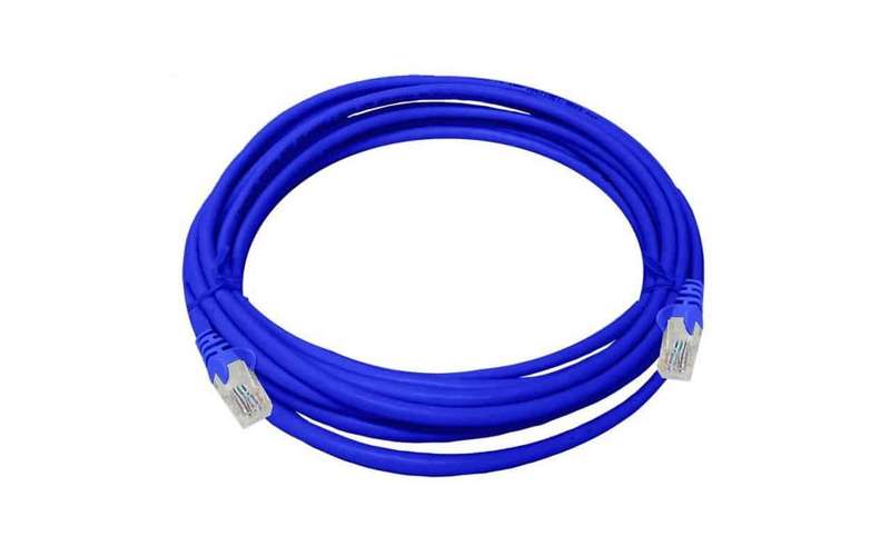 Linkbasic 5 Meter UTP Cat5e Flylead Blue