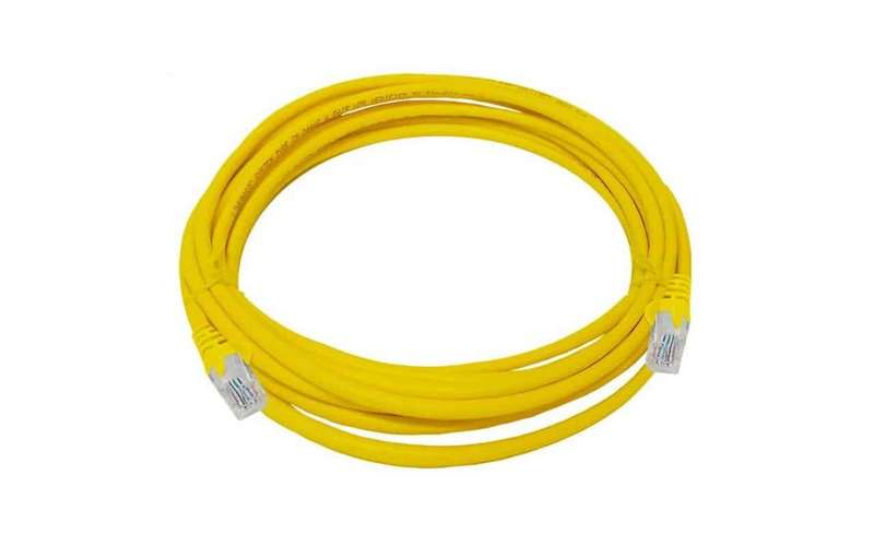 Linkbasic 5 Meter UTP Cat5e Flylead Yellow
