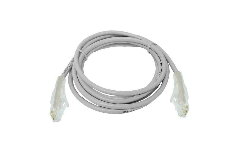 Linkbasic 2 Meter UTP Cat6a Flylead Grey
