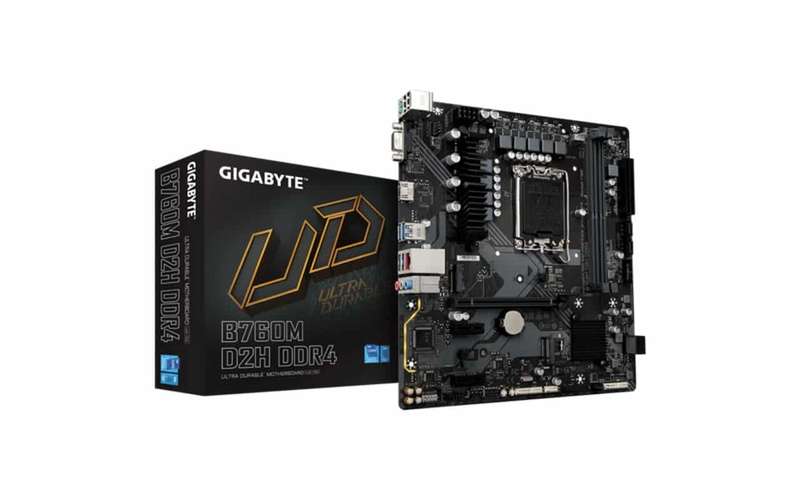 Gigabyte B760M D2H DDR4 Micro ATX LGA 1700